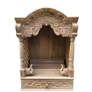 wooden temple for home