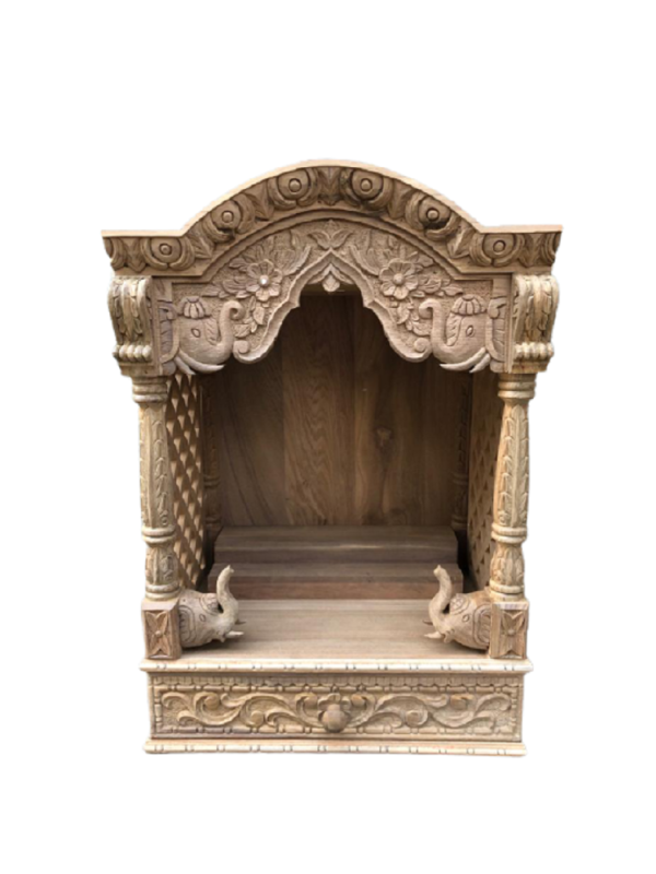 wooden temple for home