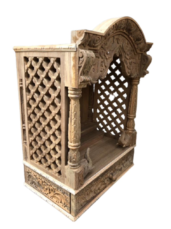 wooden temple for home