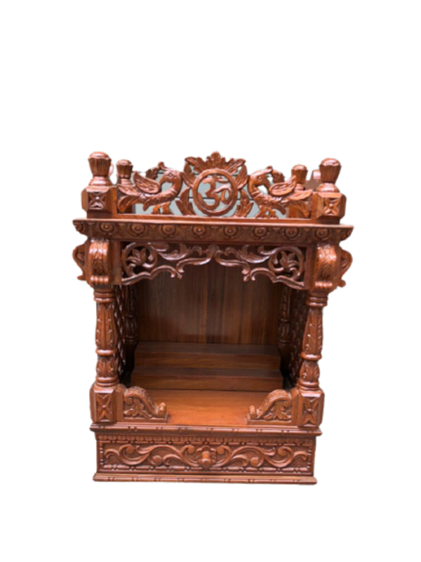 wooden temple for home