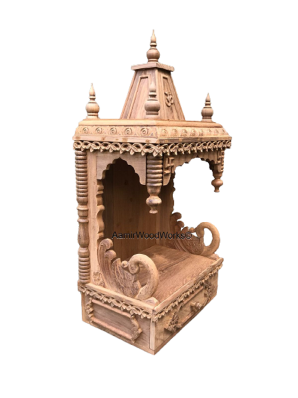 wooden temple for home
