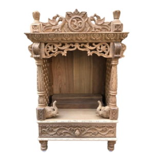 wooden temple for home