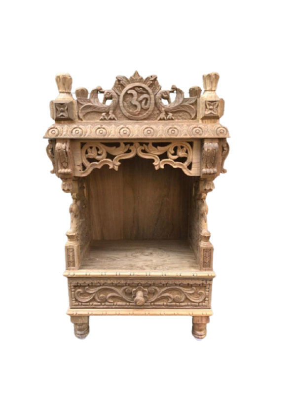 wooden temple for home