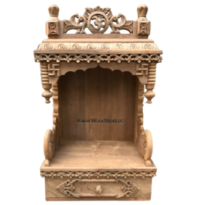 wooden temple for home