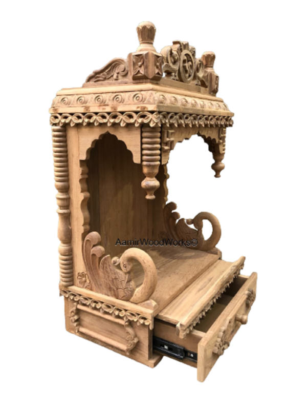wooden temple for home