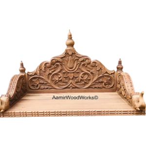 wooden temple for home