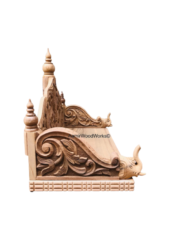 wooden temple for home