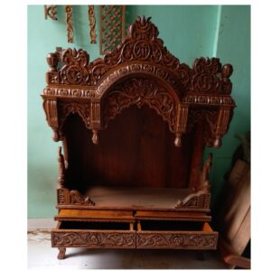 wooden temple for home