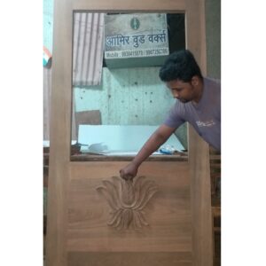 designer wooden door