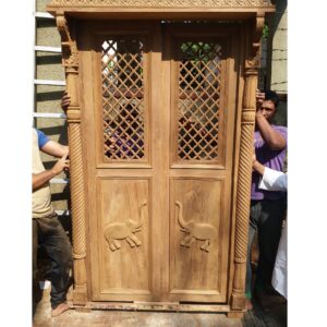 designer wooden door