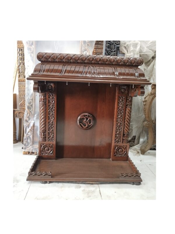 wooden temple for home