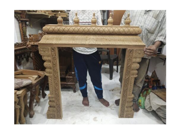 wooden temple for home