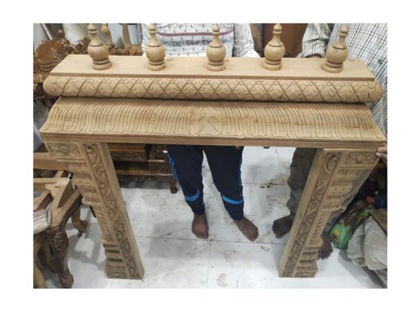 wooden temple for home