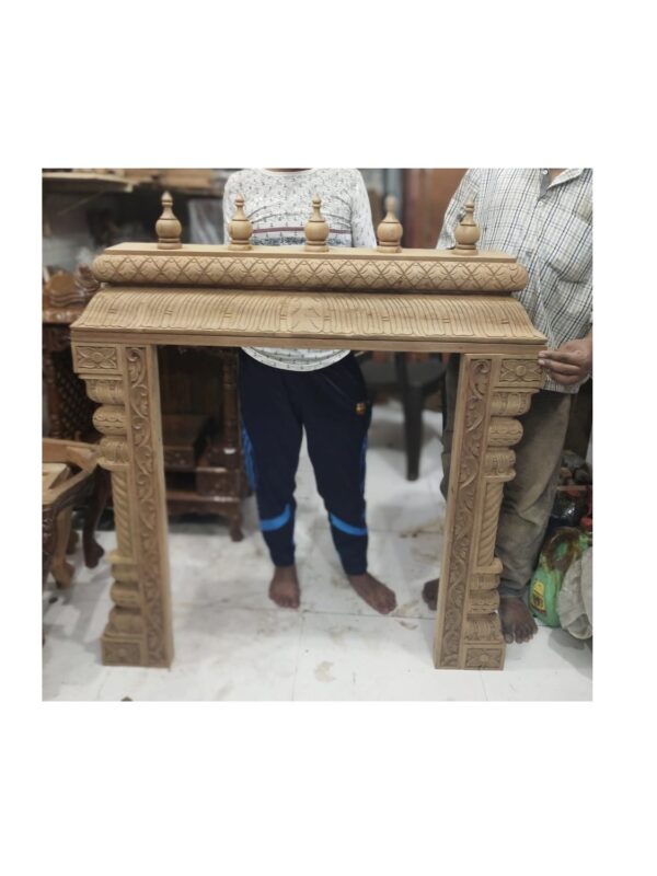 wooden temple for home