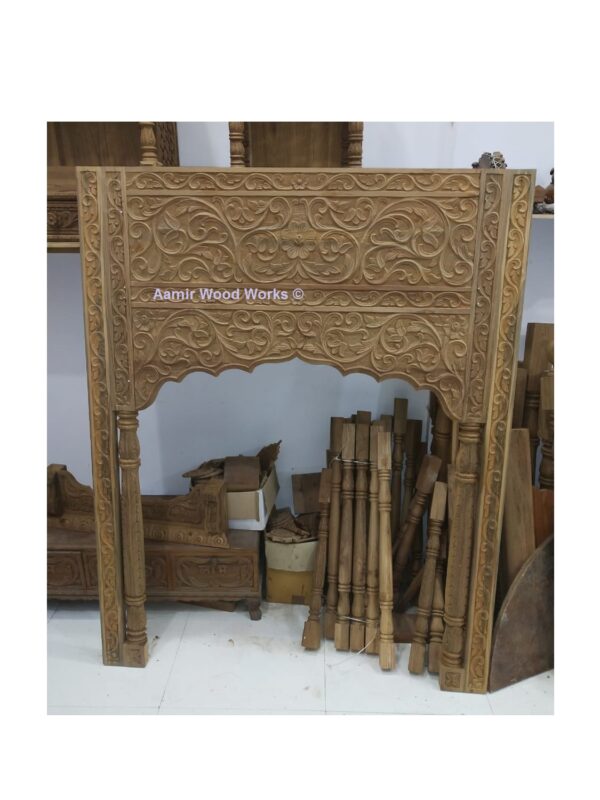 wooden temple for home