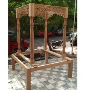 wooden temple for home