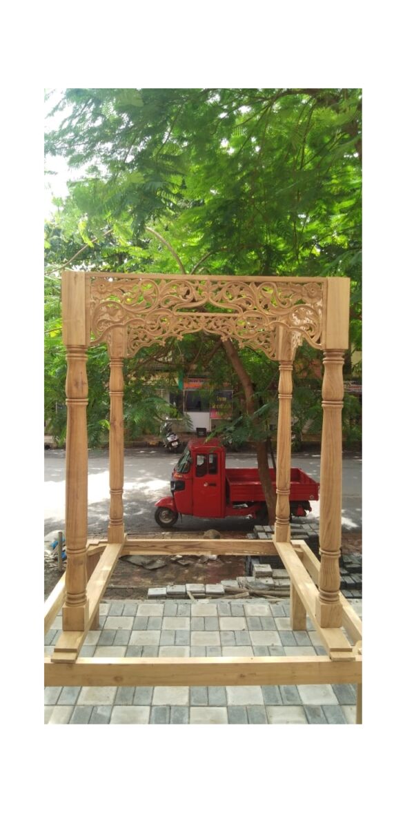 wooden temple for home