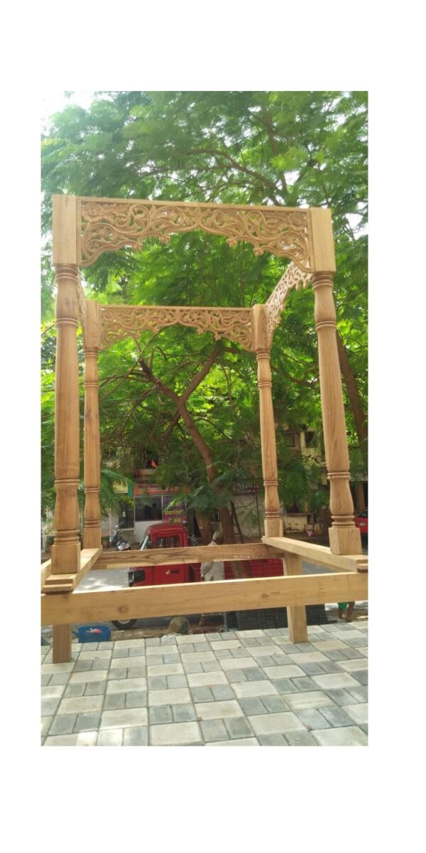 wooden temple for home
