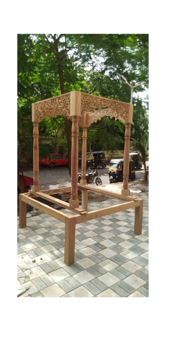 wooden temple for home