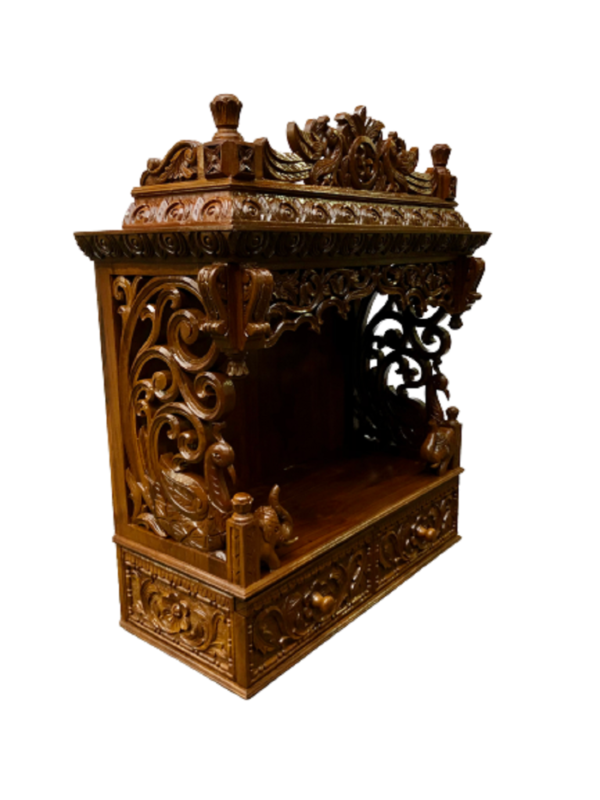 wooden temple for home