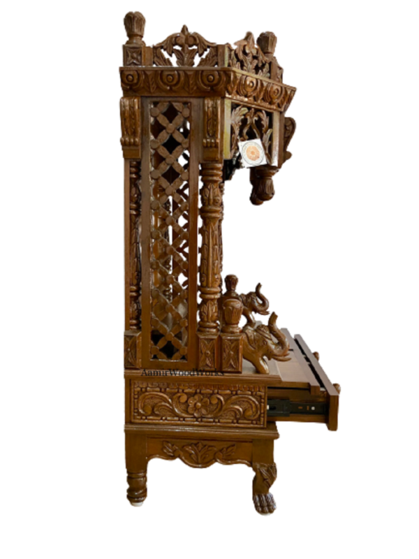 wooden temple for home