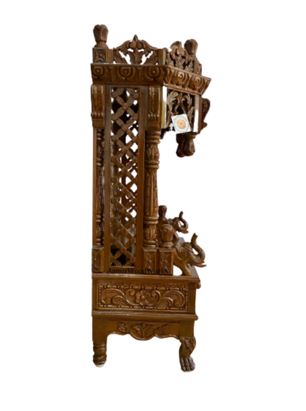 wooden temple for home