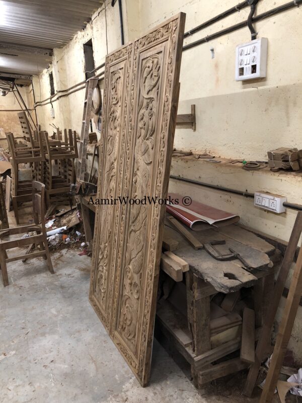 designer wooden door