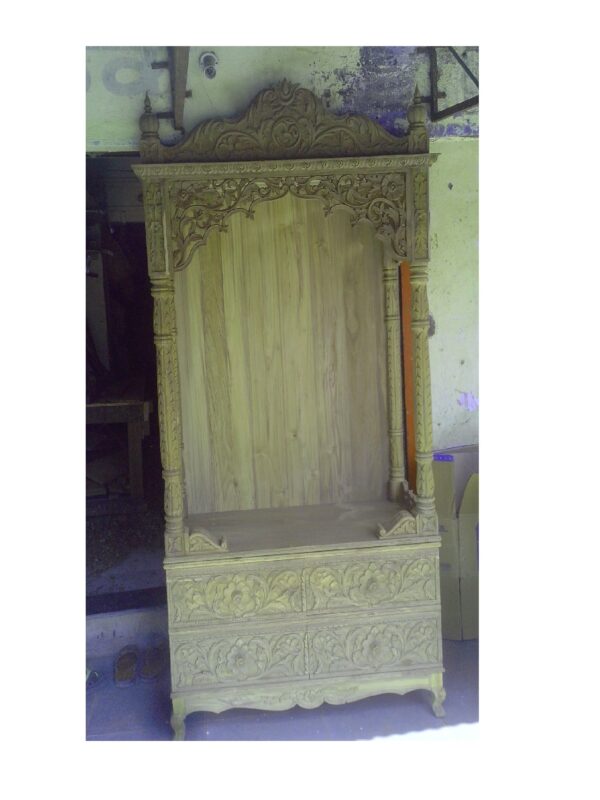 wooden temple for home