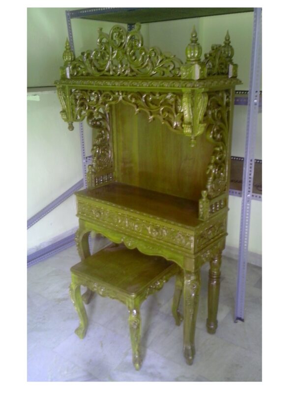 wooden temple for home