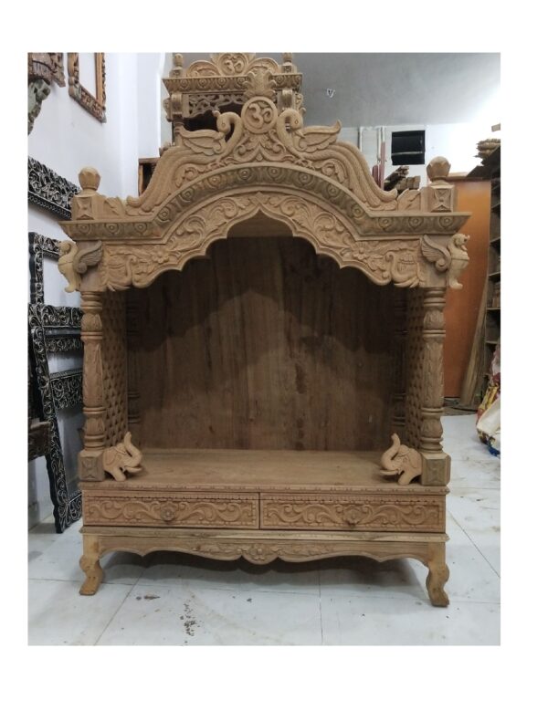 wooden temple for home