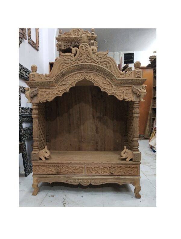 wooden temple for home