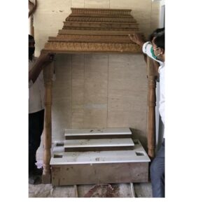 wooden temple for home
