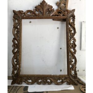 wooden mirror frame