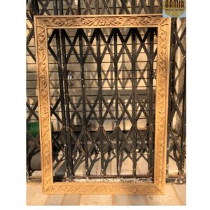 wooden mirror frame