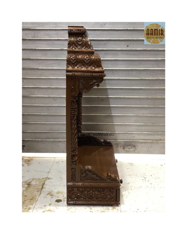 wooden temple for home