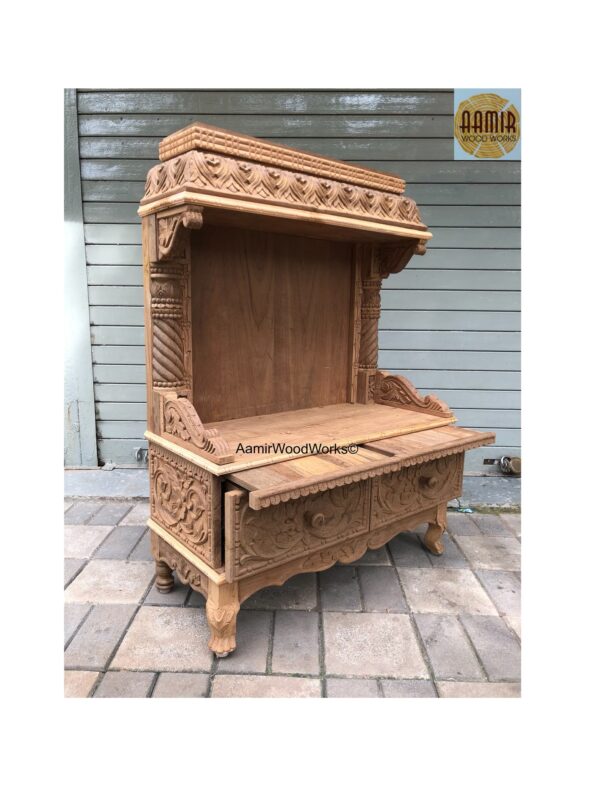 wooden temple for home