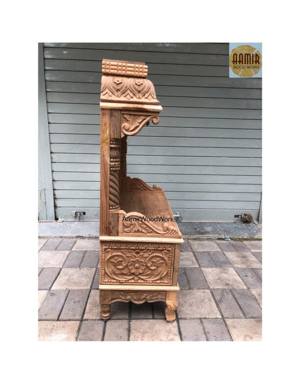 wooden temple for home