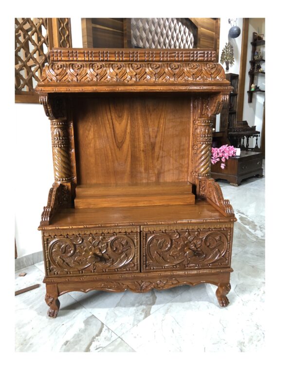 wooden temple for home