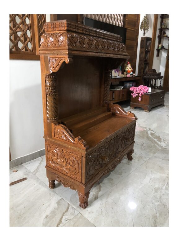 wooden temple for home