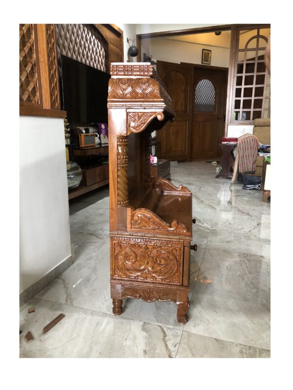 wooden temple for home