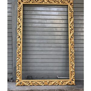wooden mirror frame