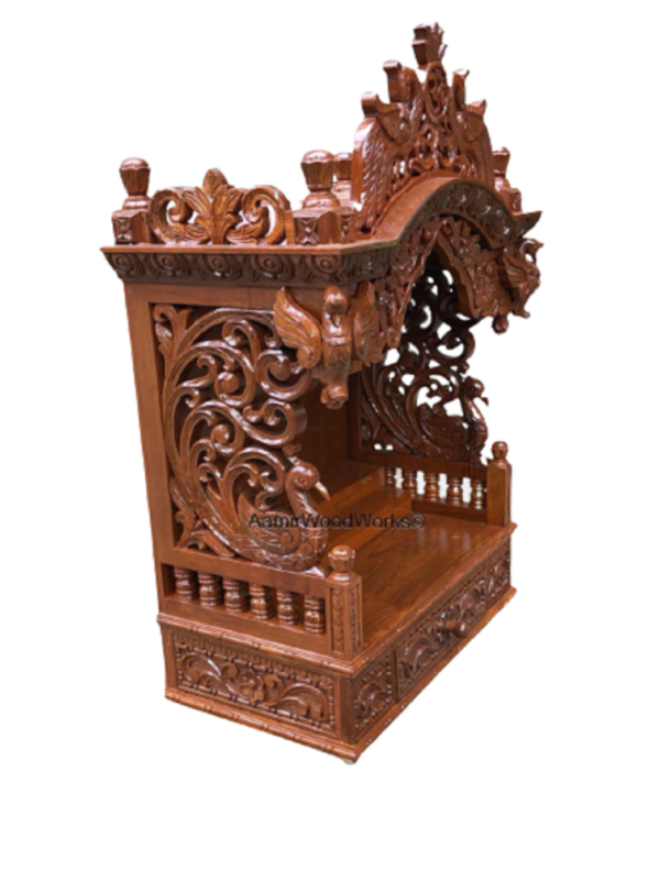 wooden temple for home