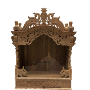 wooden temple for home