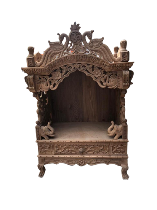wooden temple for home