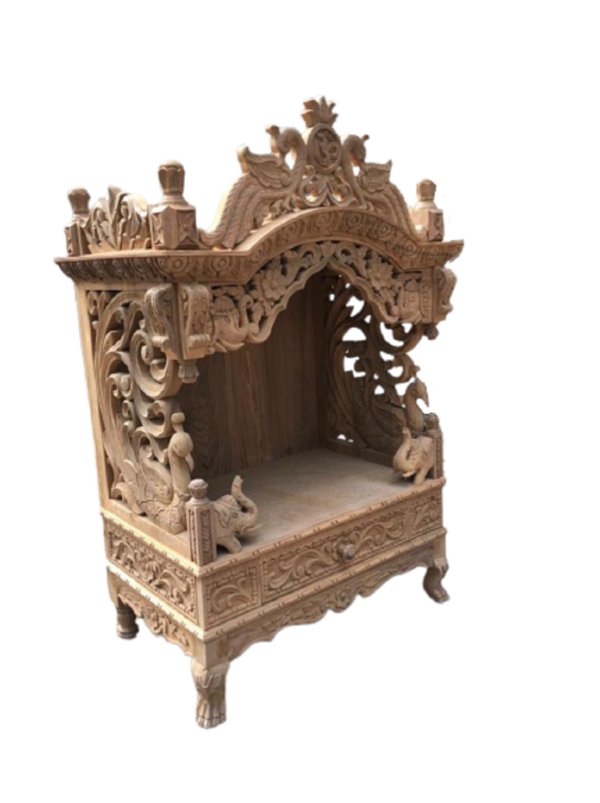 wooden temple for home