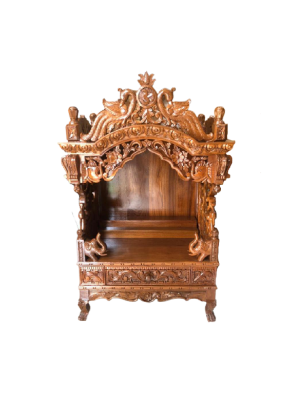 wooden temple for home