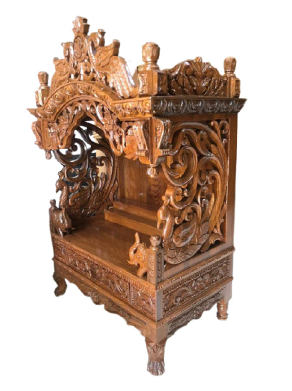 wooden temple for home