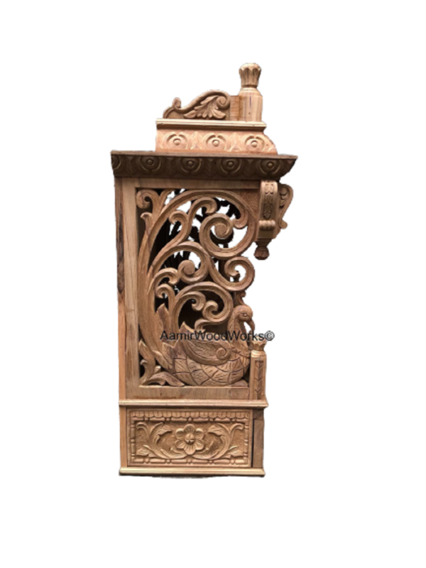 wooden temple for home
