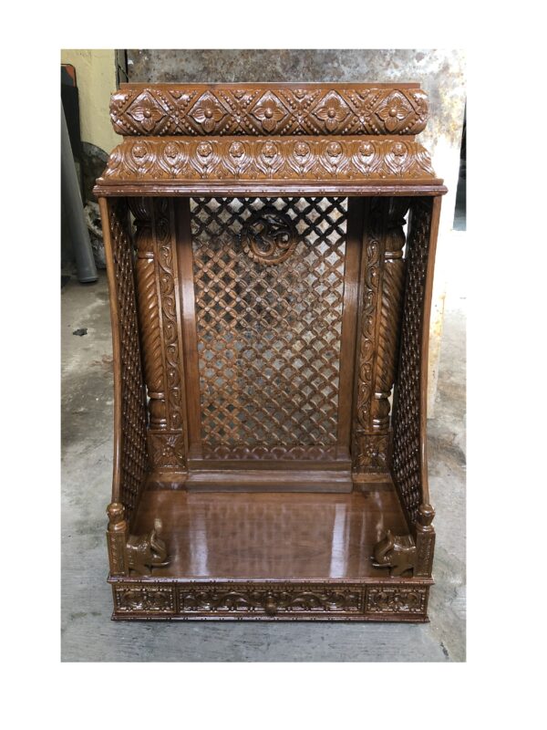 wooden temple for home