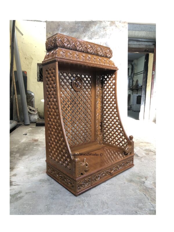 wooden temple for home